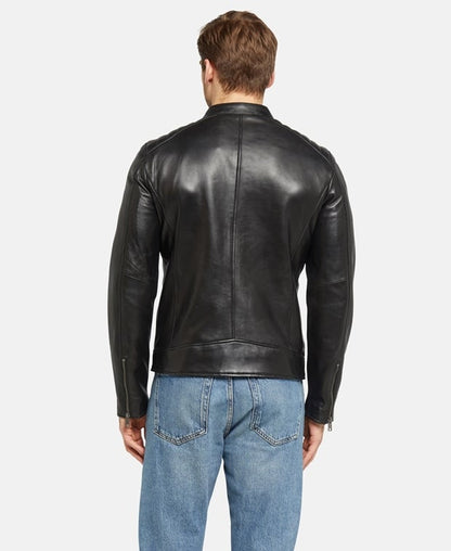 Lederjacke