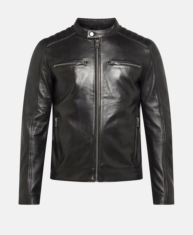 Lederjacke
