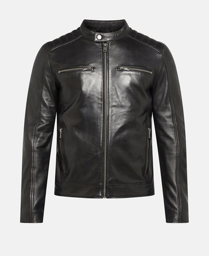 Lederjacke