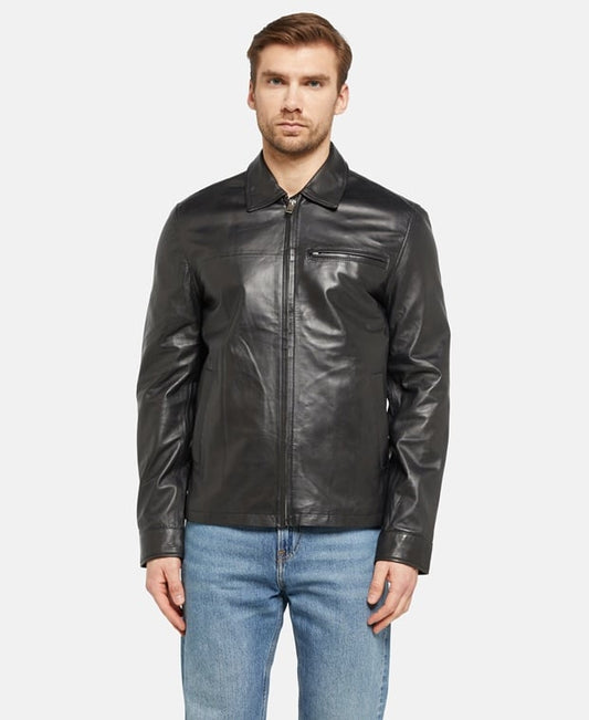 Lederjacke