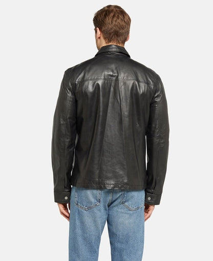 Lederjacke