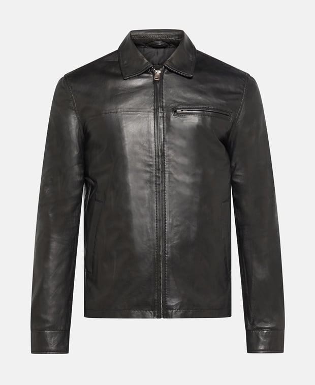 Lederjacke