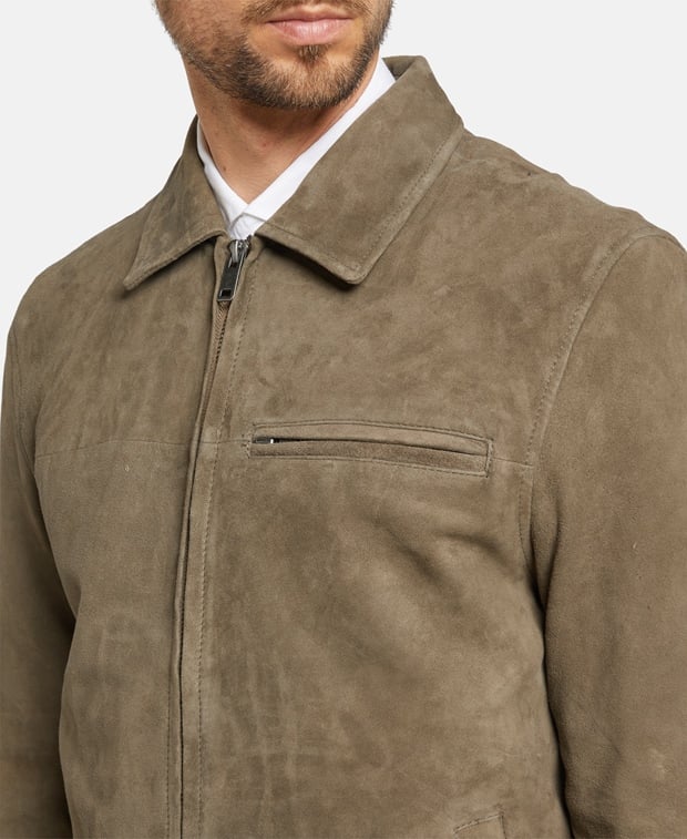 Lederjacke