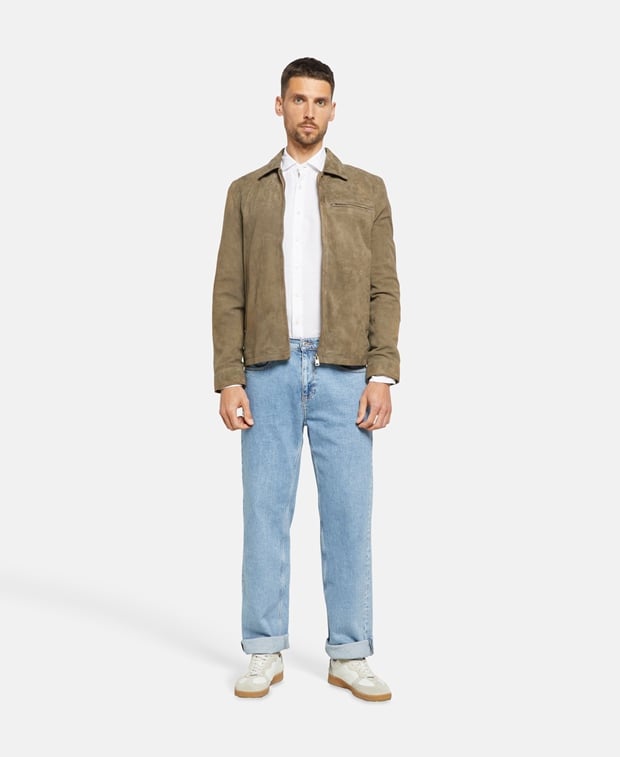 Lederjacke