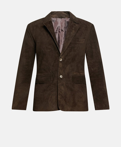 Leder-Trachtenjacke