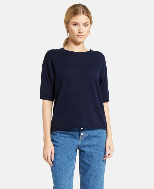 Kurzarmpullover