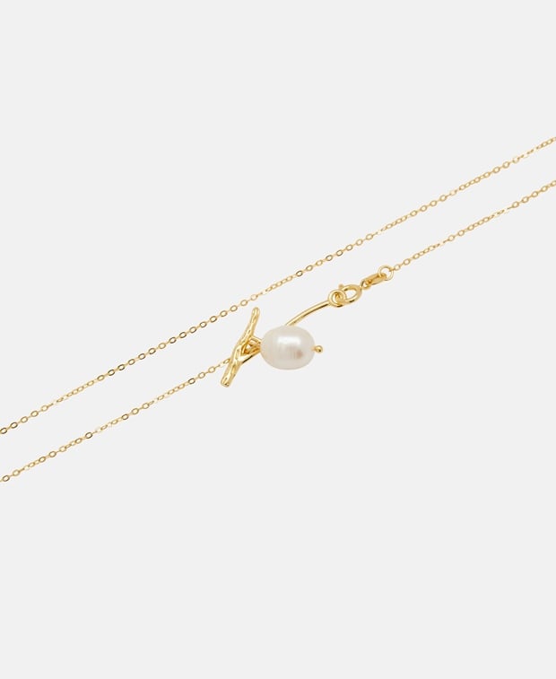 Halskette mit Perlenanhänger