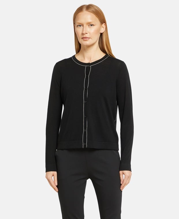Woll-Strickjacke