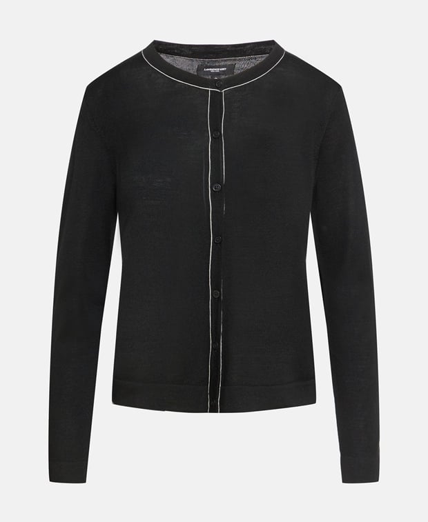 Woll-Strickjacke