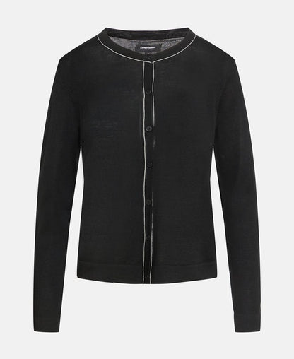 Woll-Strickjacke