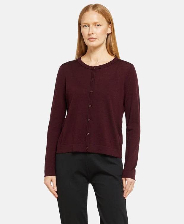 Woll-Strickjacke