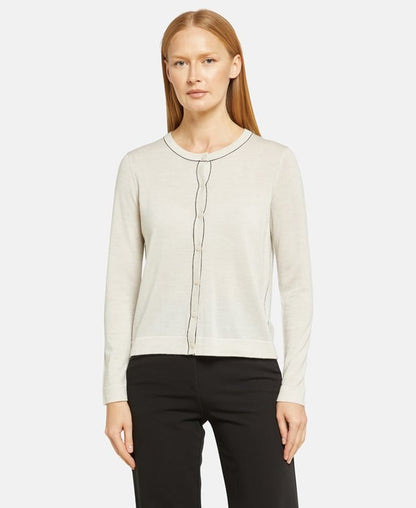 Woll-Strickjacke
