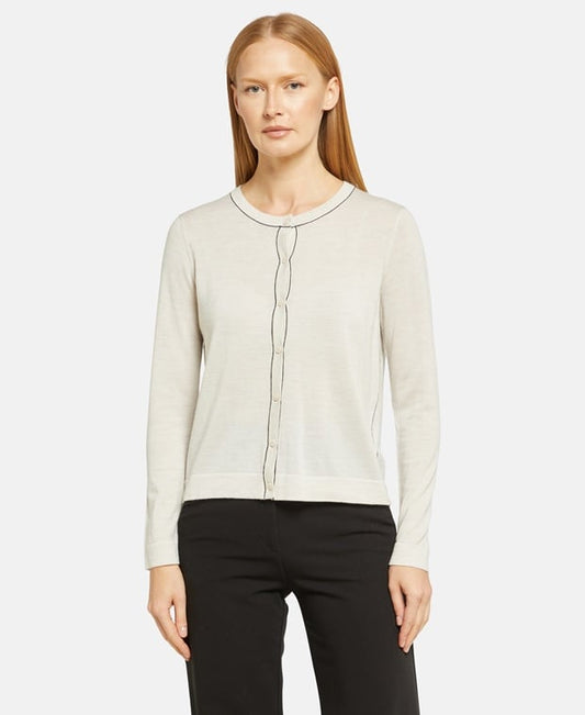 Woll-Strickjacke