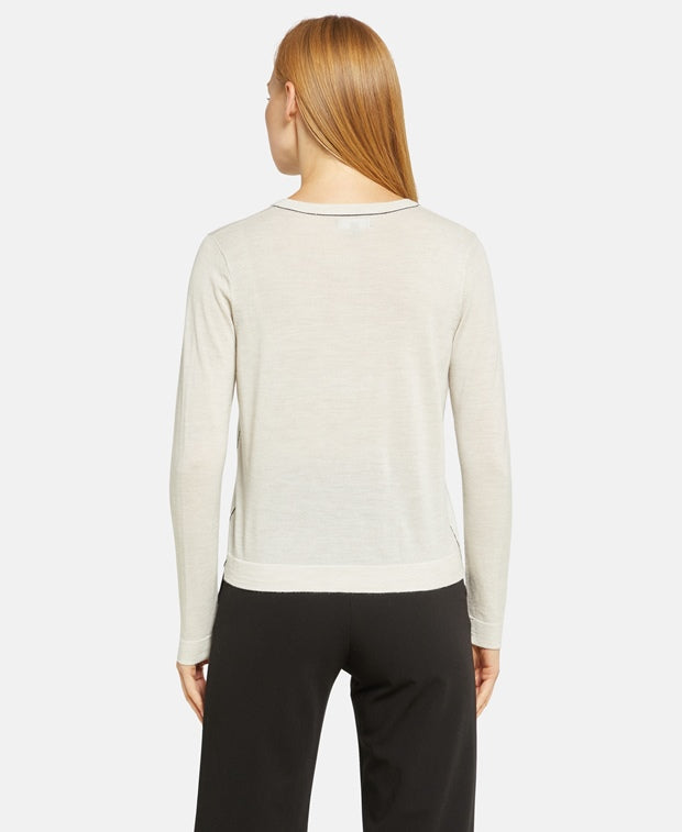 Woll-Strickjacke