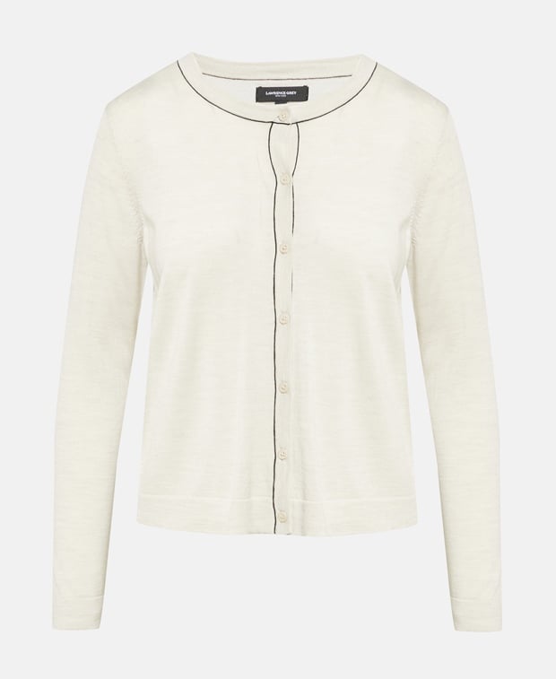 Woll-Strickjacke