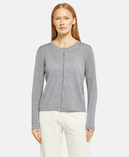 Woll-Strickjacke