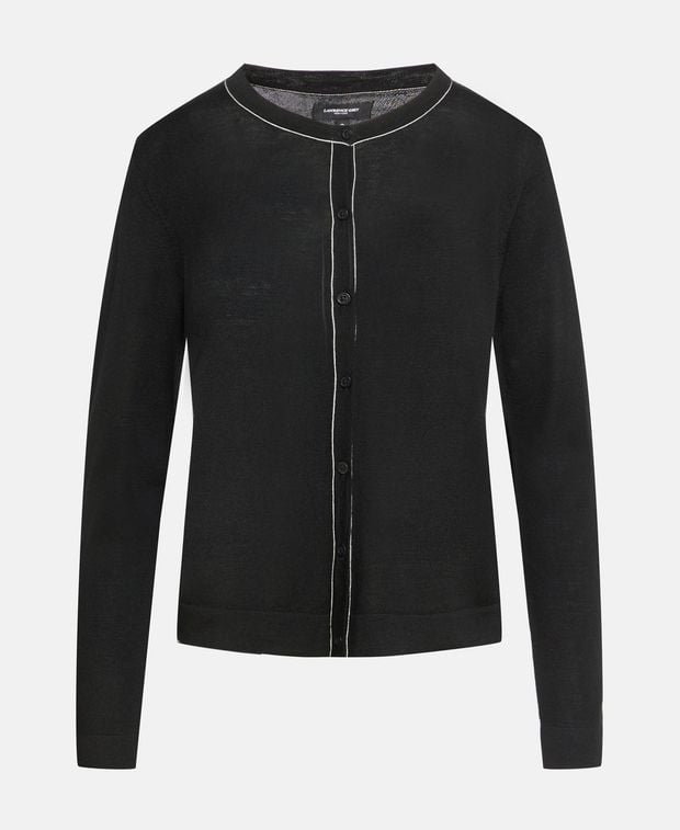 Woll-Strickjacke