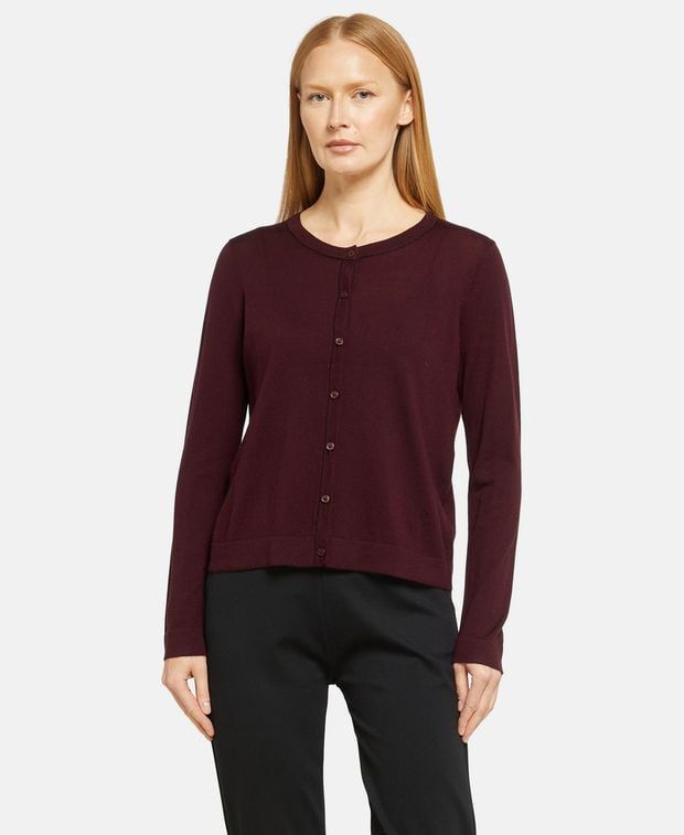 Woll-Strickjacke