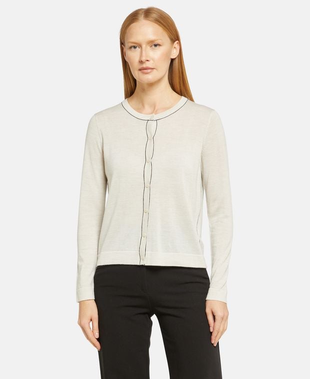 Woll-Strickjacke