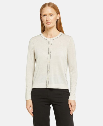 Woll-Strickjacke