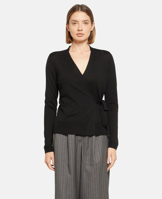 Woll-Strickjacke