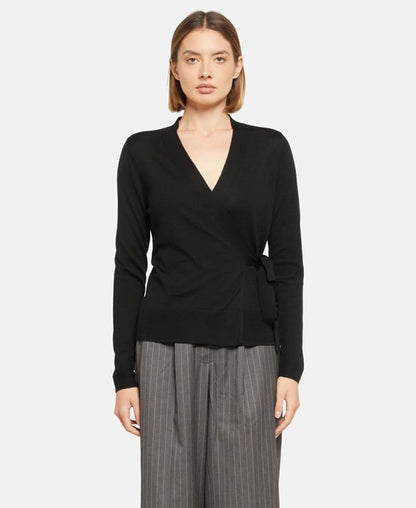 Woll-Strickjacke