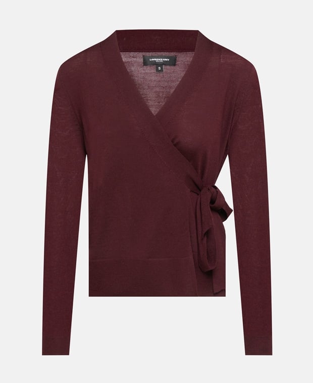 Woll-Strickjacke