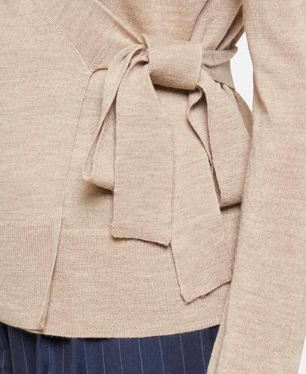 Woll-Strickjacke