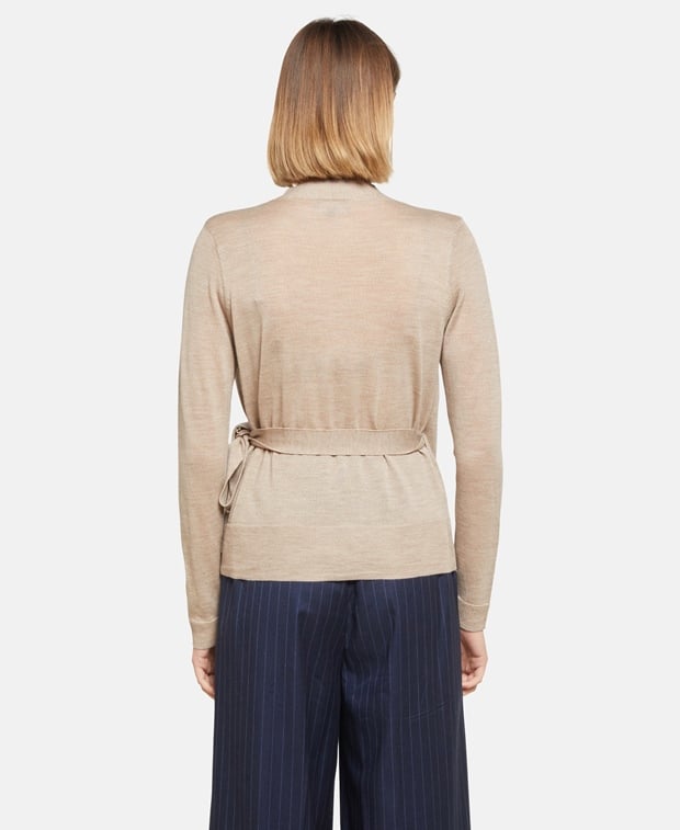 Woll-Strickjacke