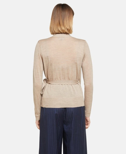 Woll-Strickjacke