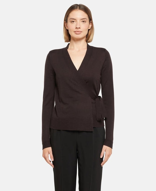 Woll-Strickjacke