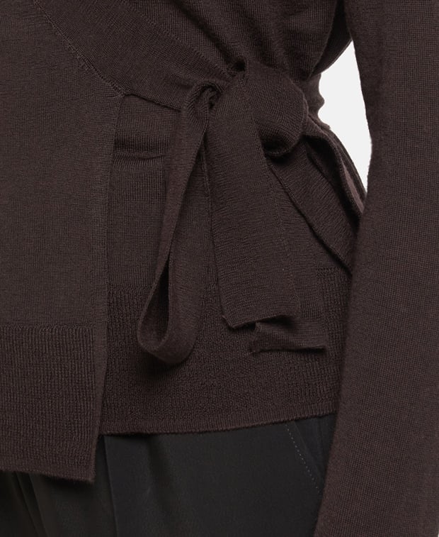 Woll-Strickjacke