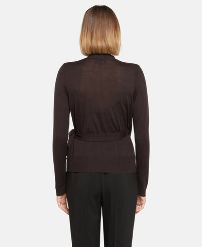 Woll-Strickjacke