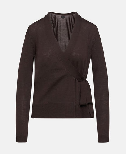 Woll-Strickjacke