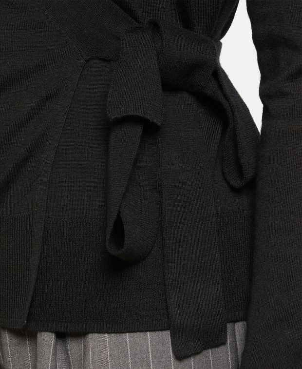 Woll-Strickjacke