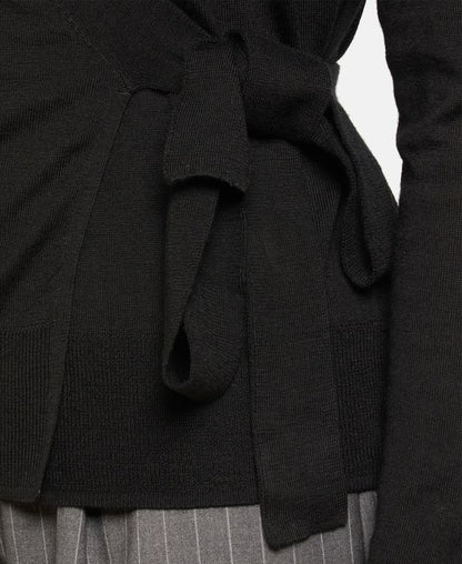Woll-Strickjacke