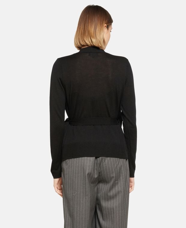 Woll-Strickjacke