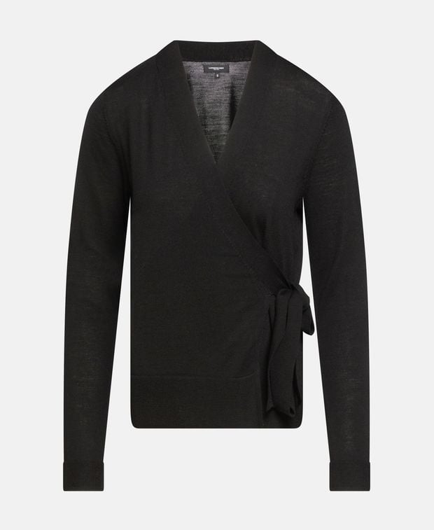 Woll-Strickjacke