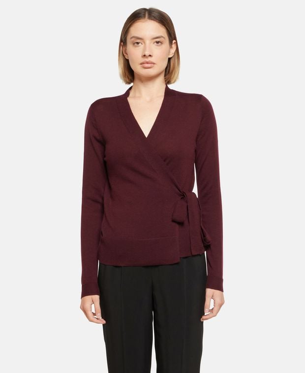 Woll-Strickjacke