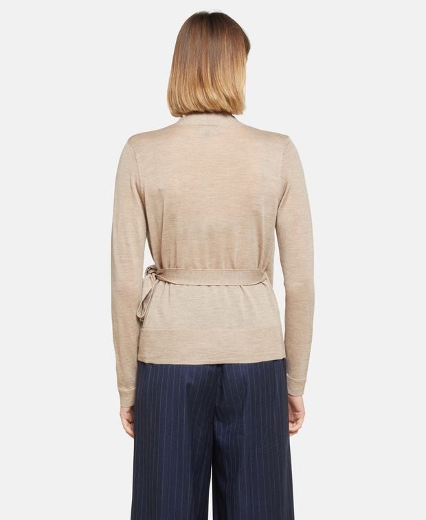Woll-Strickjacke
