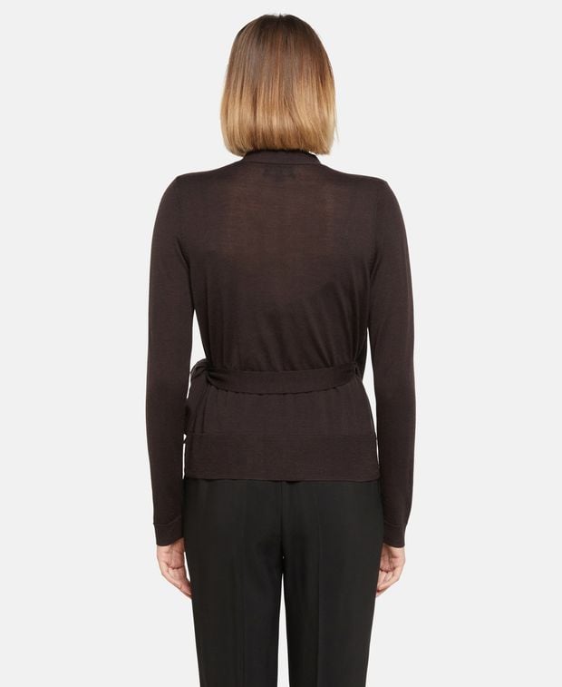Woll-Strickjacke