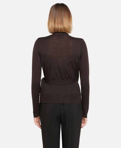 Woll-Strickjacke