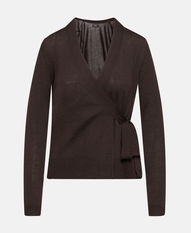 Woll-Strickjacke