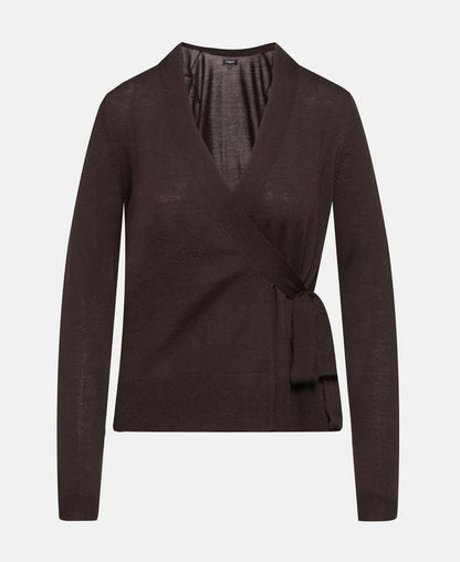 Woll-Strickjacke