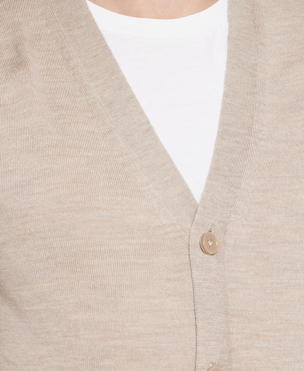Woll-Strickjacke
