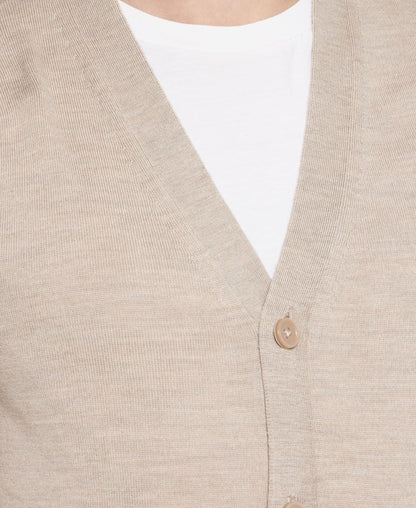 Woll-Strickjacke