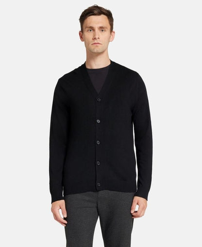 Woll-Strickjacke
