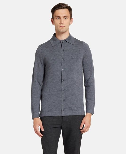 Woll-Strickjacke