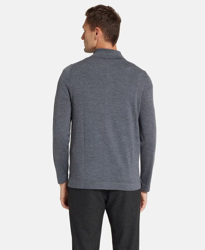 Woll-Strickjacke