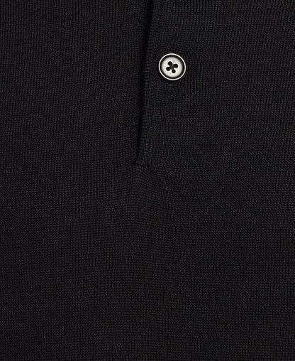 Langarm-Woll-Polo